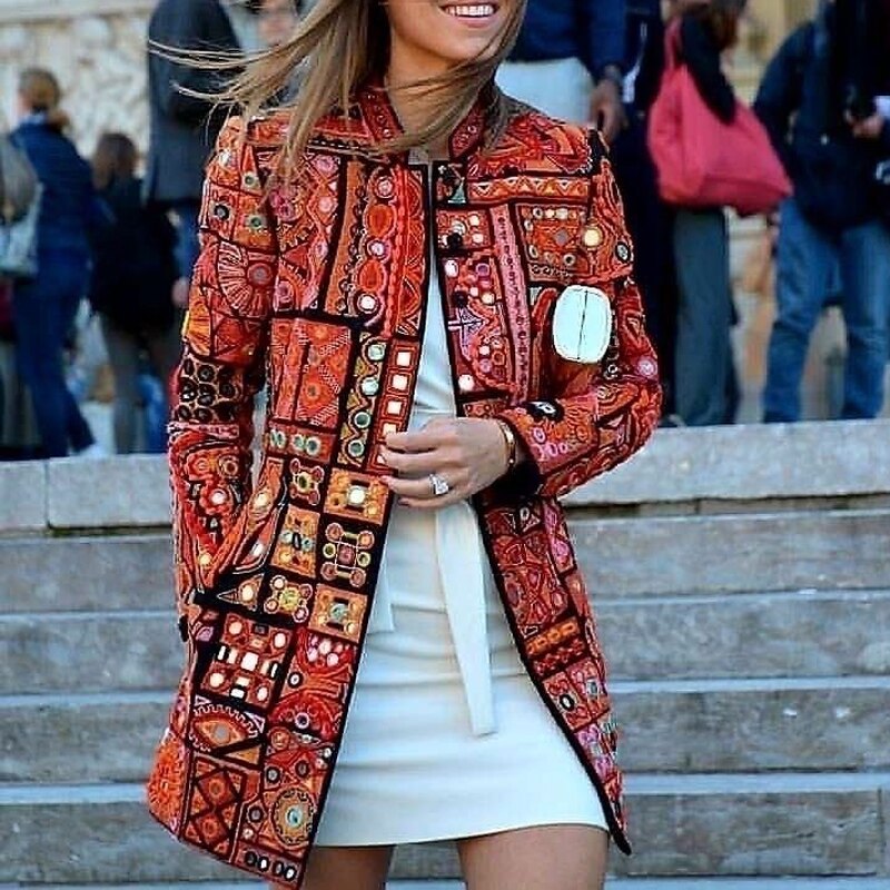 Stylische Frauenjacke Modern Lässig
