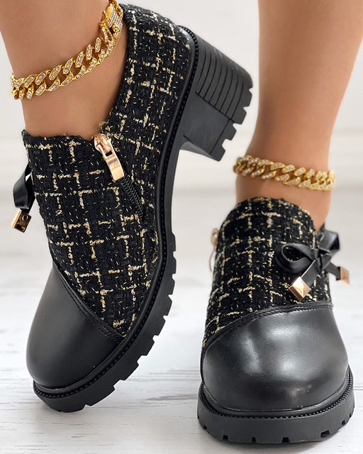 Damen Stiefel Mit Reißverschluss Hochhackig