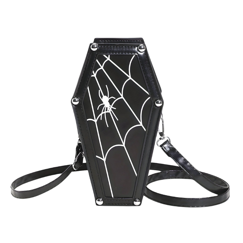 Gothic Crossbody Tasche Klein Sarg Design