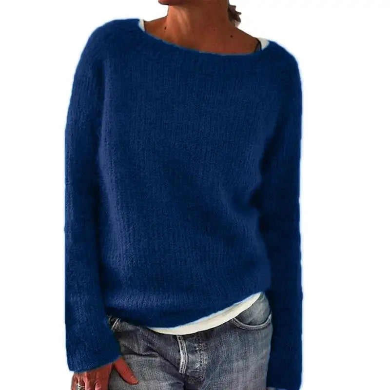 Winterpullover Damen Norweger Strick