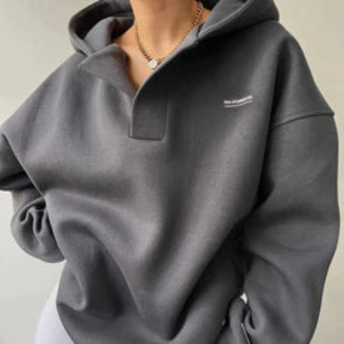 Stylischer Kapuzenpullover Modern Lockere Fit