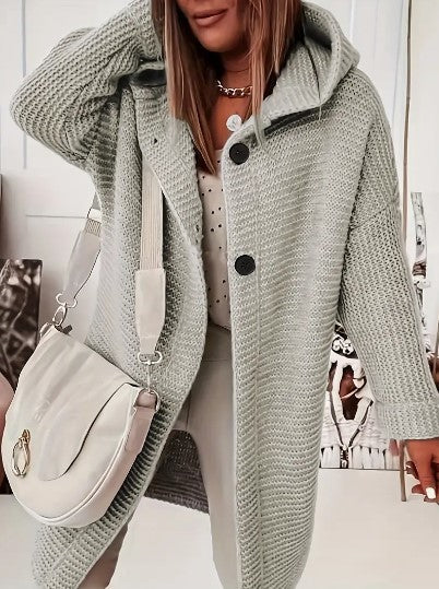 Bequeme Kapuzenjacke Damen Oversized Style