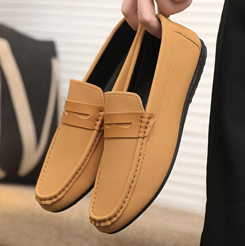 Stilvolle Herren Loafer Schuhe Vielfältige Farben
