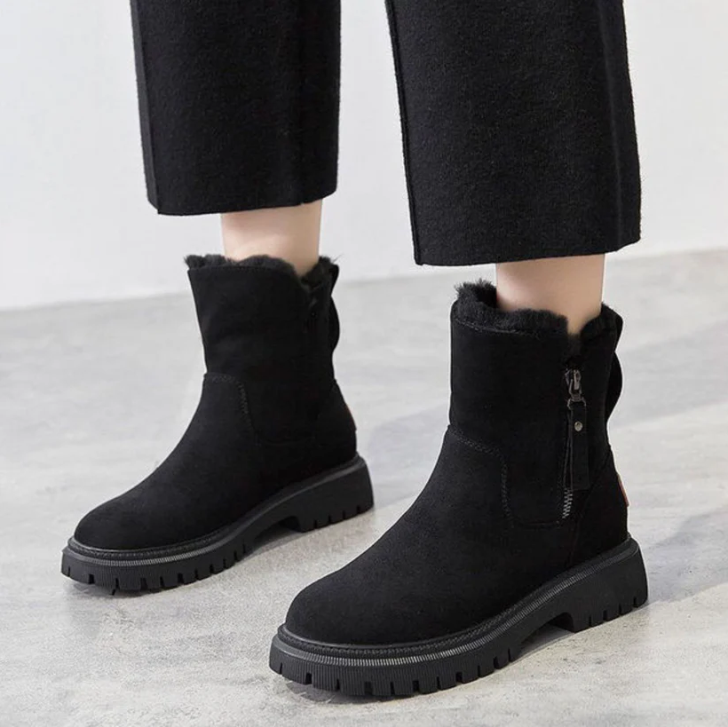 Damen Stiefel Elegant Schwarz