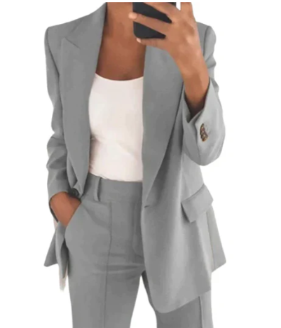 Olivia - Damen Blazer Set Anzug Chic