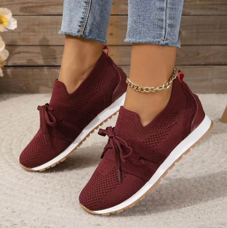 Elegante Laufschuhe Frauen Bequem Alltag