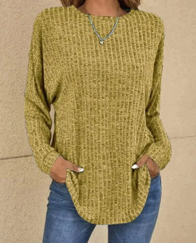 Frauen Pullover Weich Frühjahrswolle