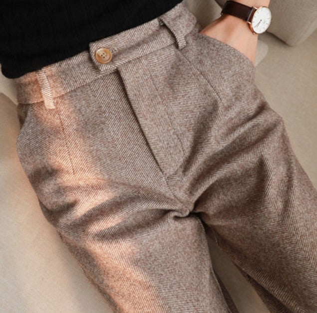 Elegante Herrenhose aus 100% Wolle