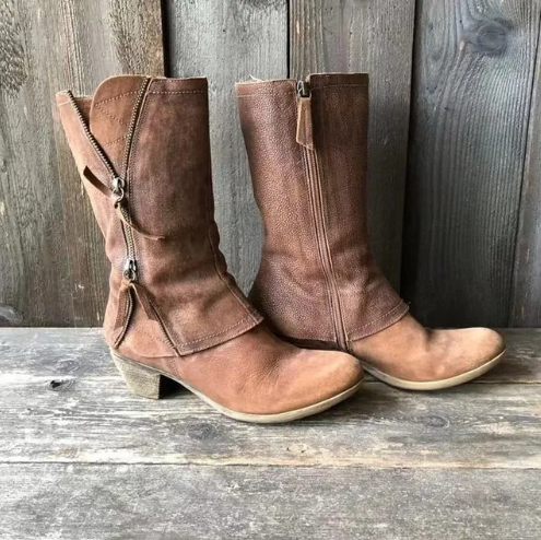 Frauen Stiefel Winter Schicke Boots - IdealeKleiden