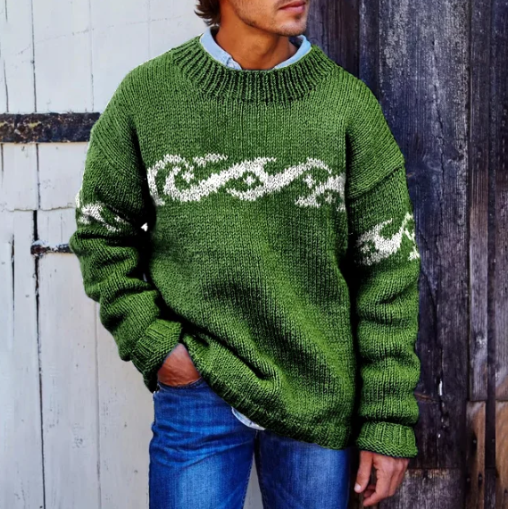 Surf Strickpullover Herren Maritim