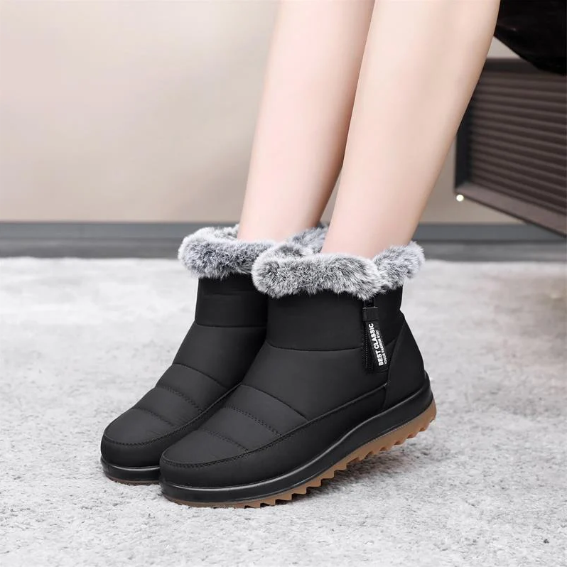 Winterstiefel Damen Baumwolle Warm