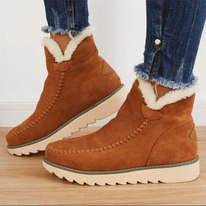 Rutschfeste Stiefeletten Damen Winter