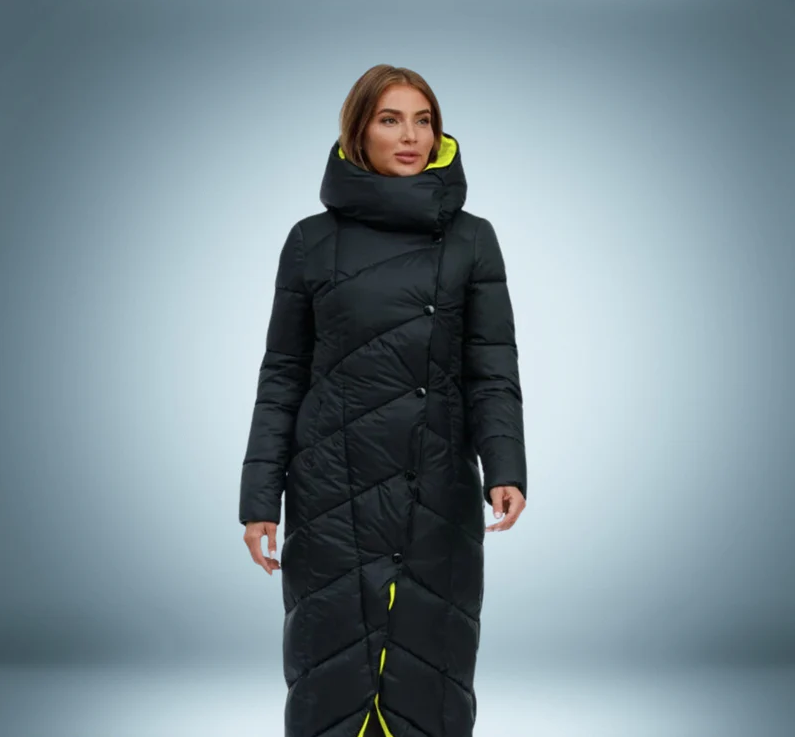 Premium Parka mit Knöpfen Winter
