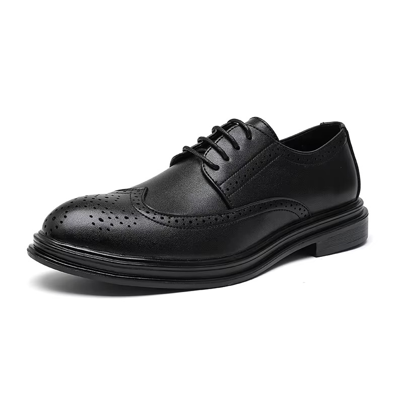 Elegante Herren Schuhe Flügelspitze Business