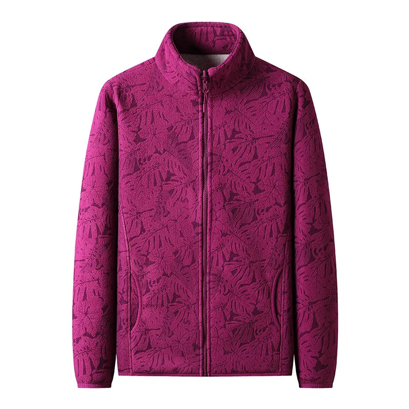 Fleece Sportjacke Warm Leicht