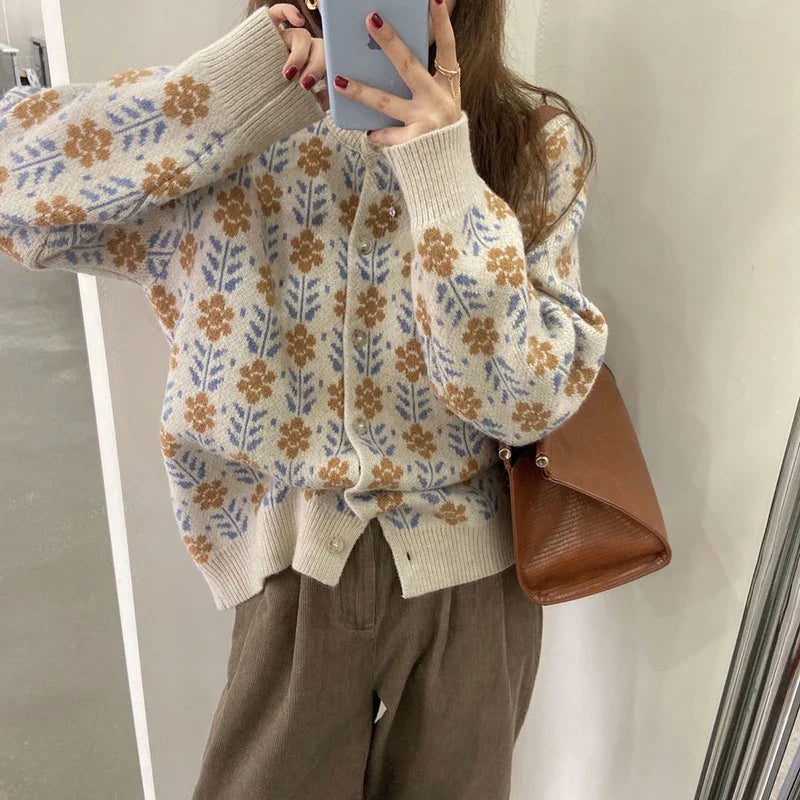 Tageslicht Cardigan Pastell Farben