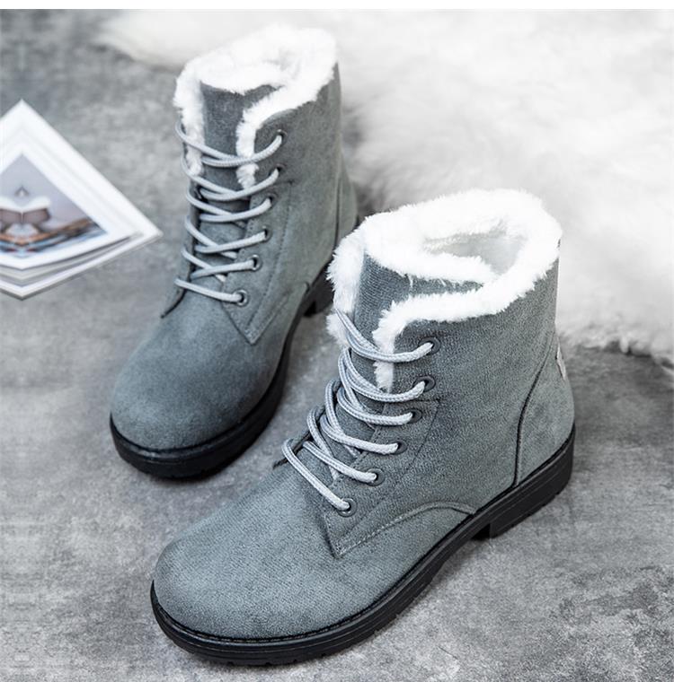 Winterstiefel Damen Schneestiefel Warm