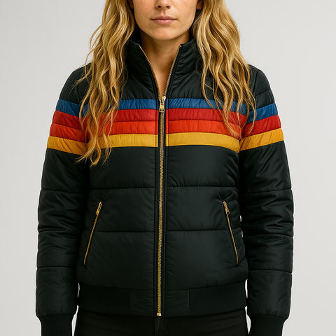Wasserdichte Winterjacke Damen Daunenfüllung