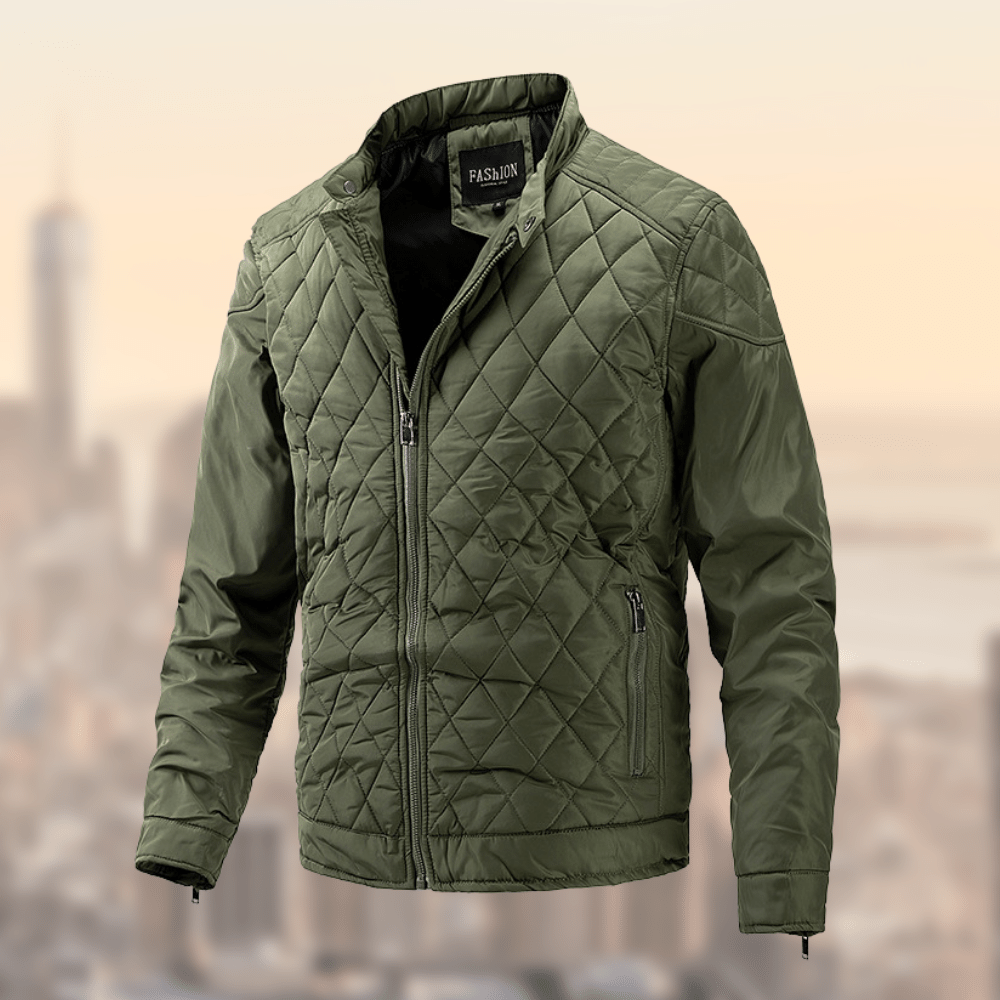 Herren Steppjacke Winddicht Wasserdicht Winter