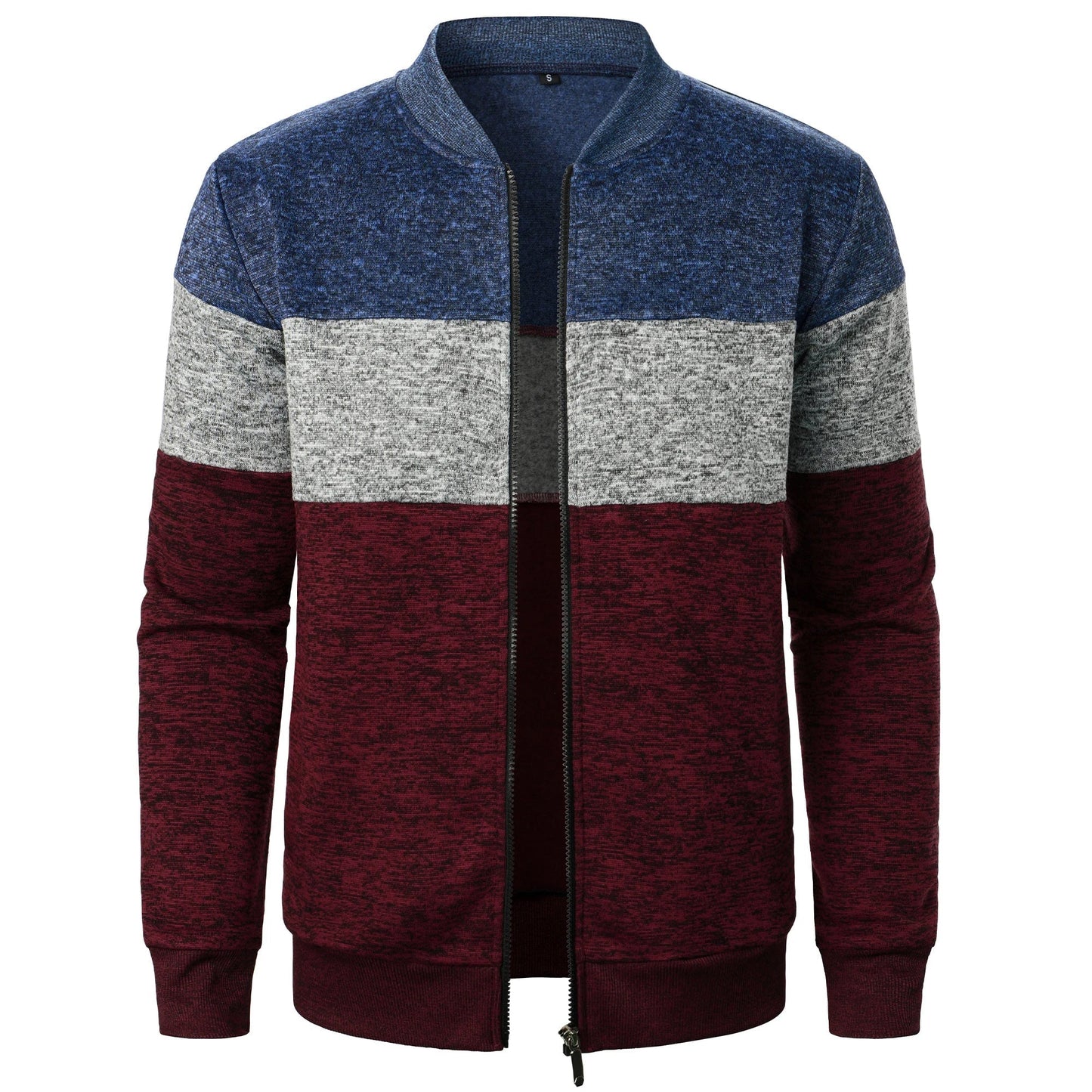 Elegante Herrenkleidung Stehkragen Stil