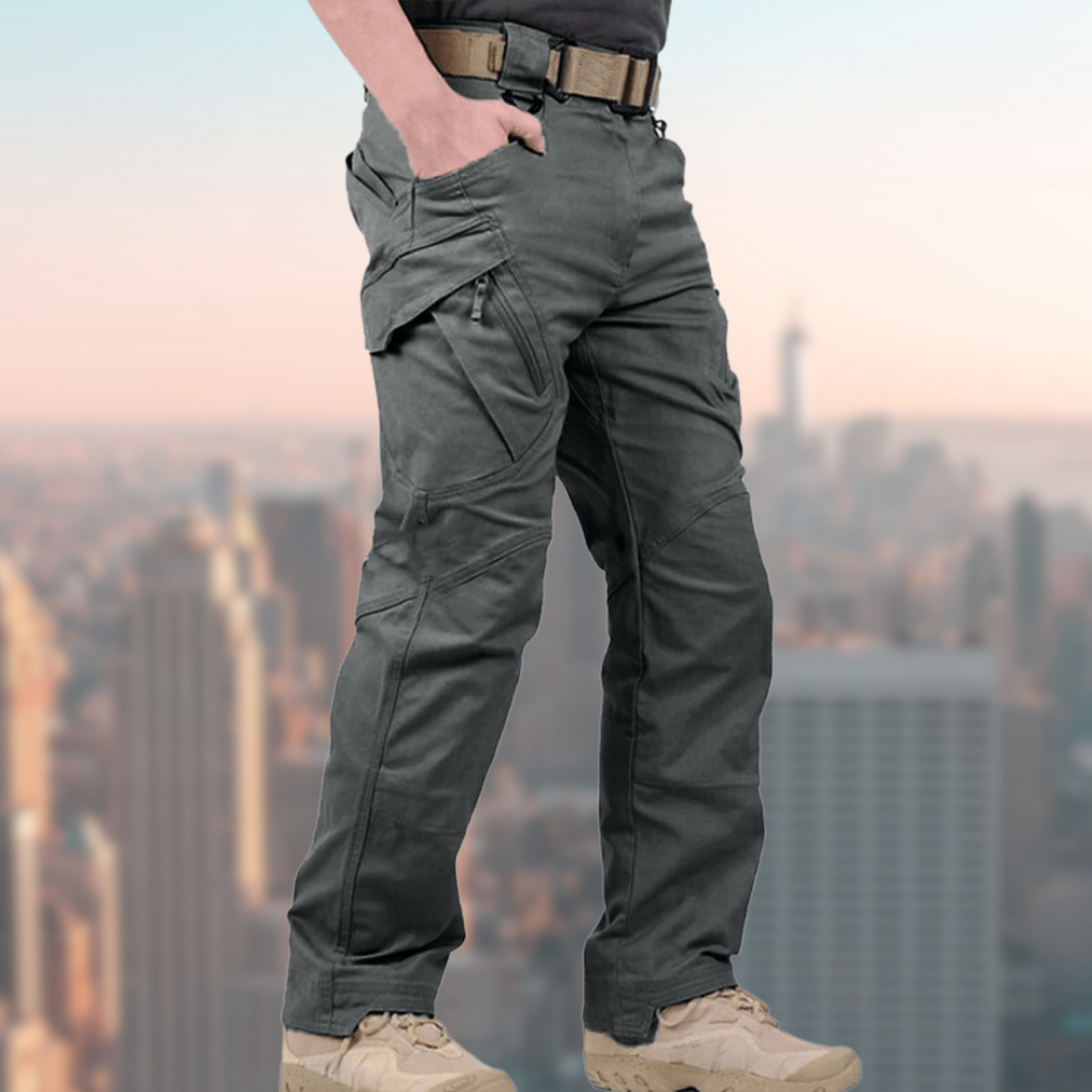 Wasserdichte Herrenhose Outdoor Gerades Bein Cargo Hose