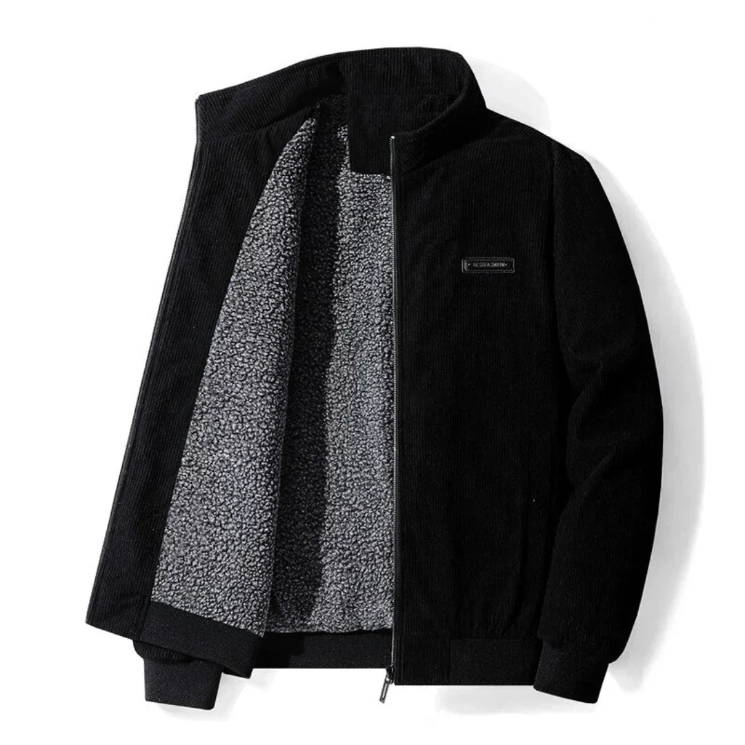 Leopold Sherpa Jacke Warm Flauschig Winter