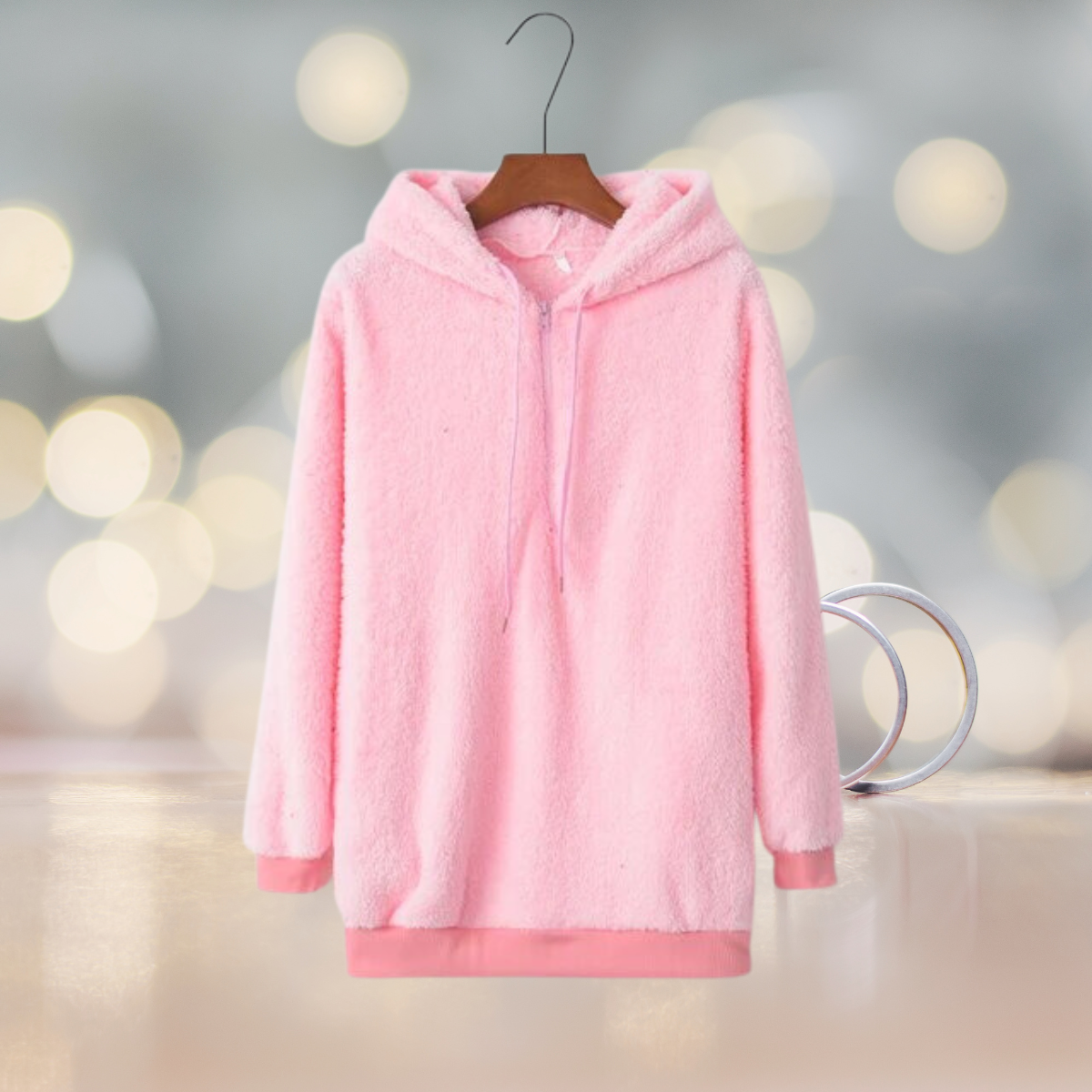 Damenschleife Herbst-Hoodie Weich & Bequem