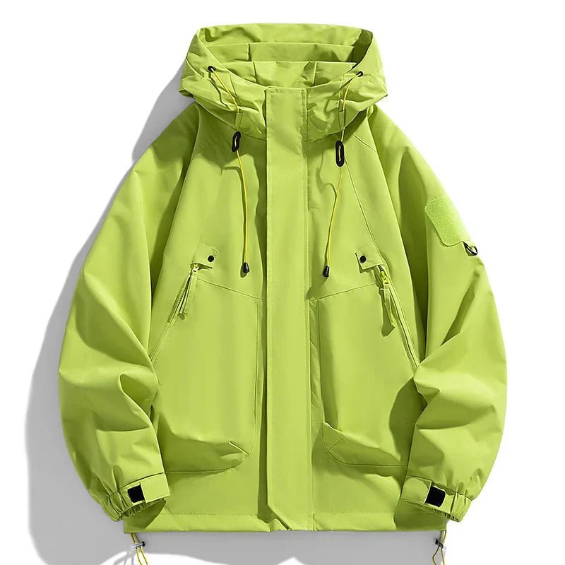 Herren Windbreaker Kapuze Wasserdicht