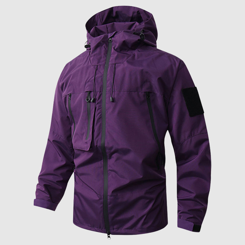 Wandern Jacke Herren Outdoor Kapuze