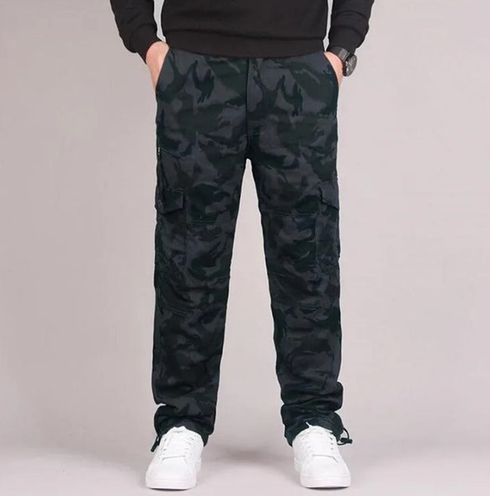 Herren Cargohose Gerade Bein Funktional