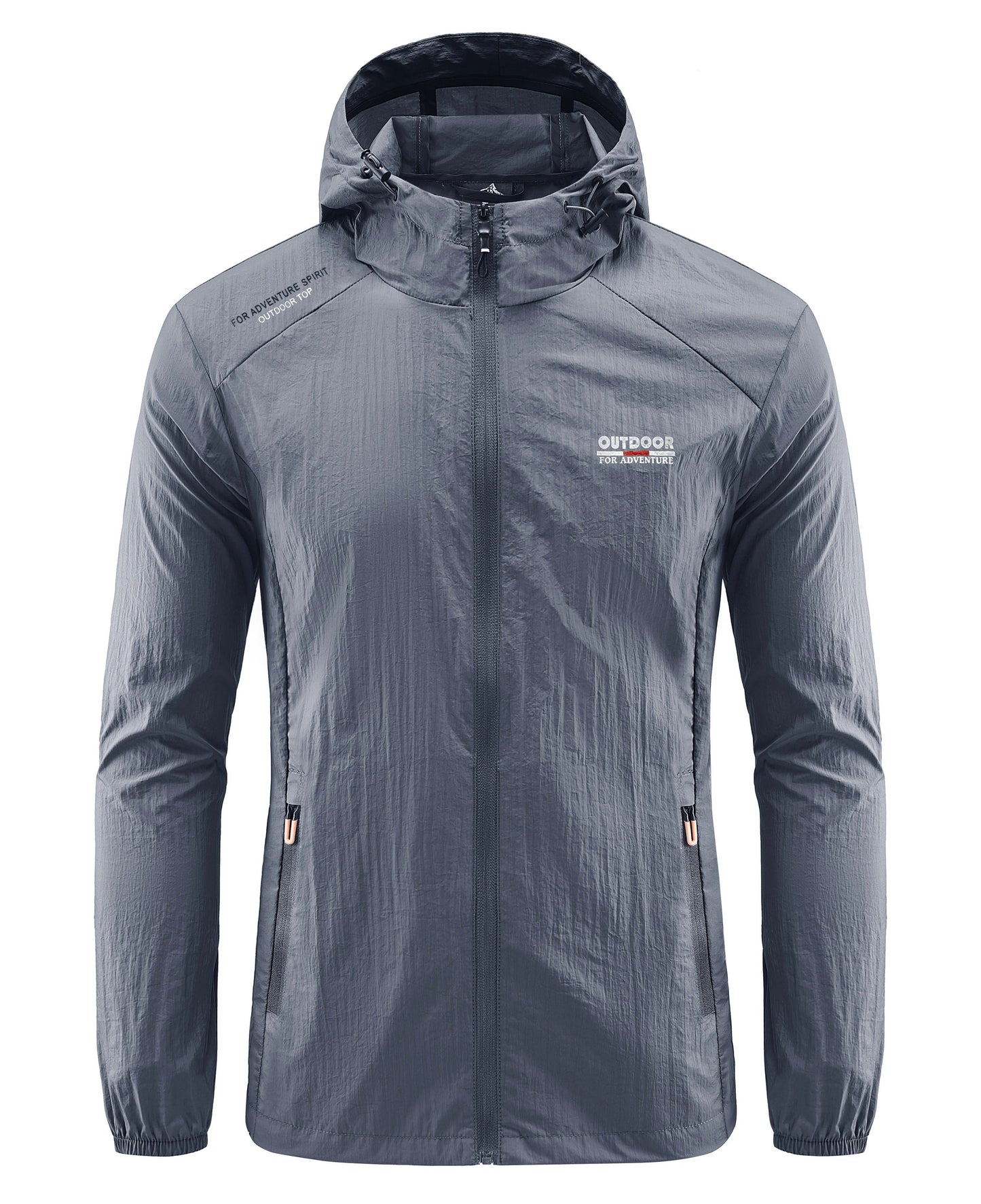 Leichte Laufjacke Herren Wasserdicht Kapuze