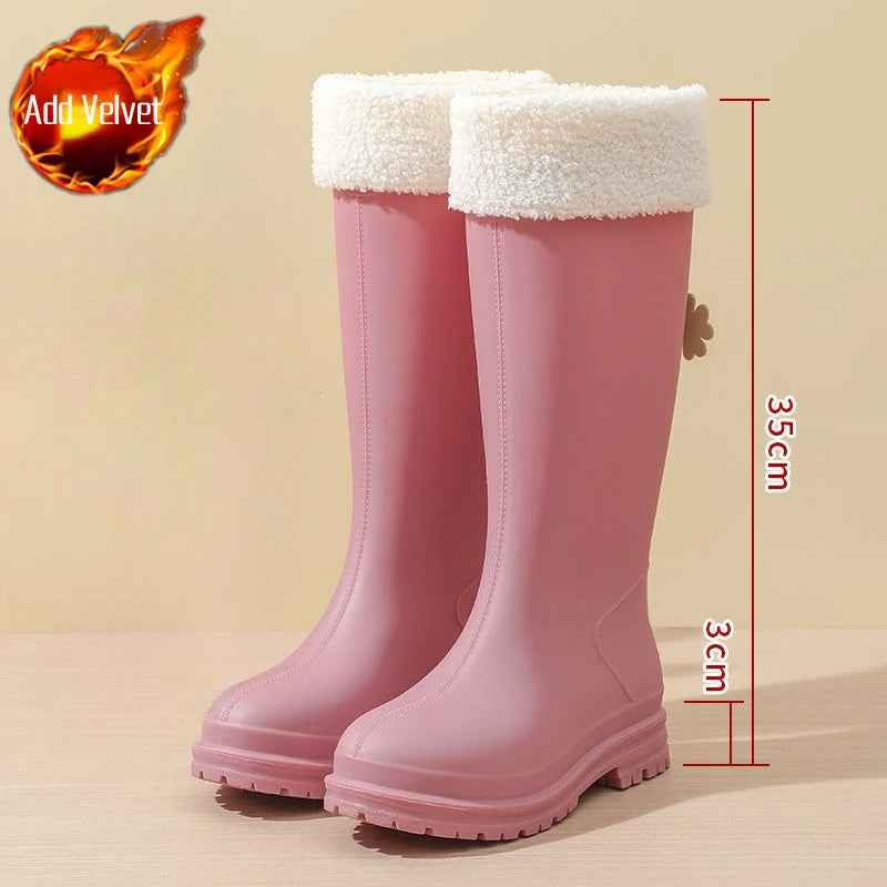 Damen Stiefel Wasserdicht Fleece Inside