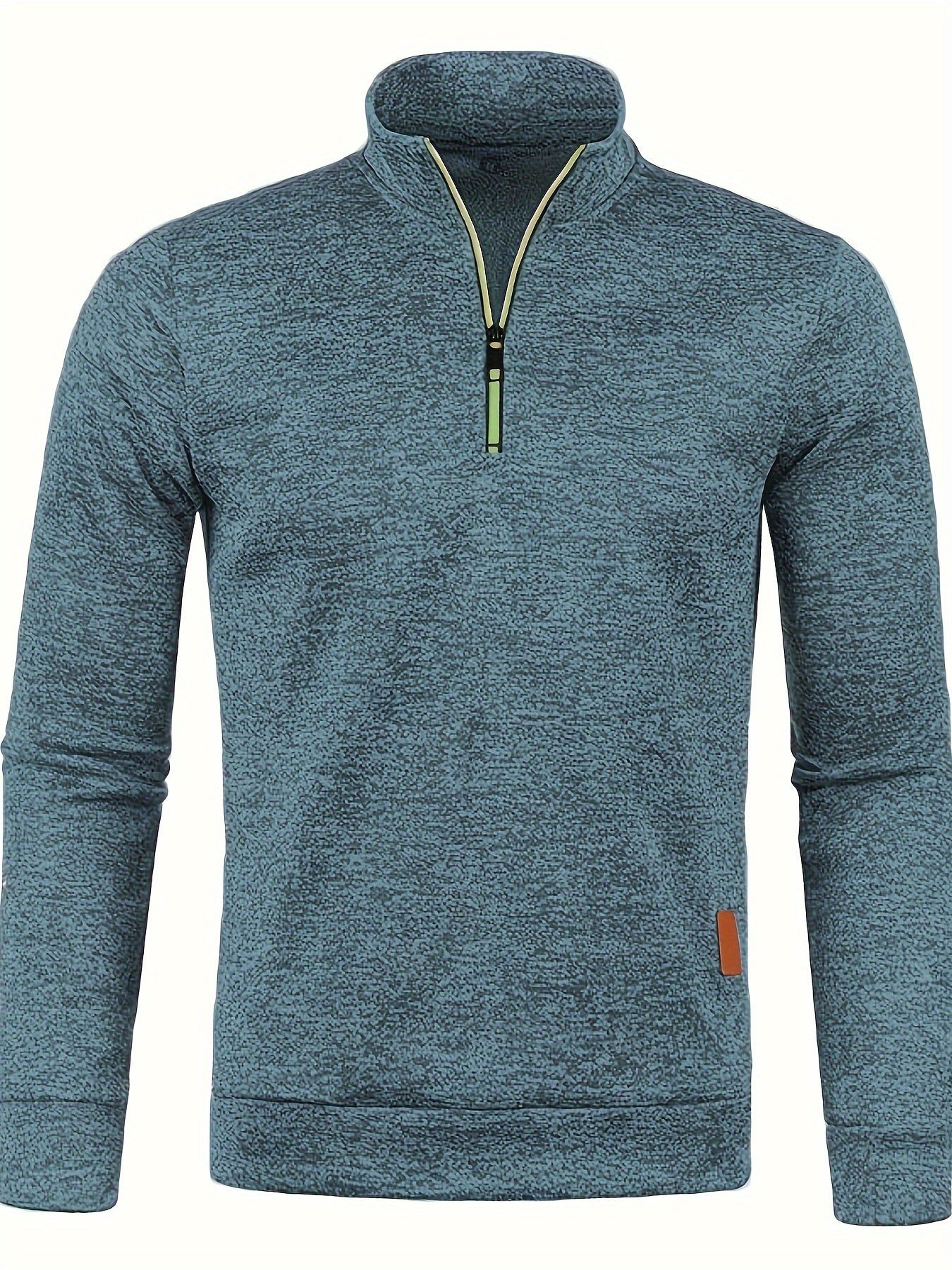 Herren Pullover Warm Reißverschluss Winter