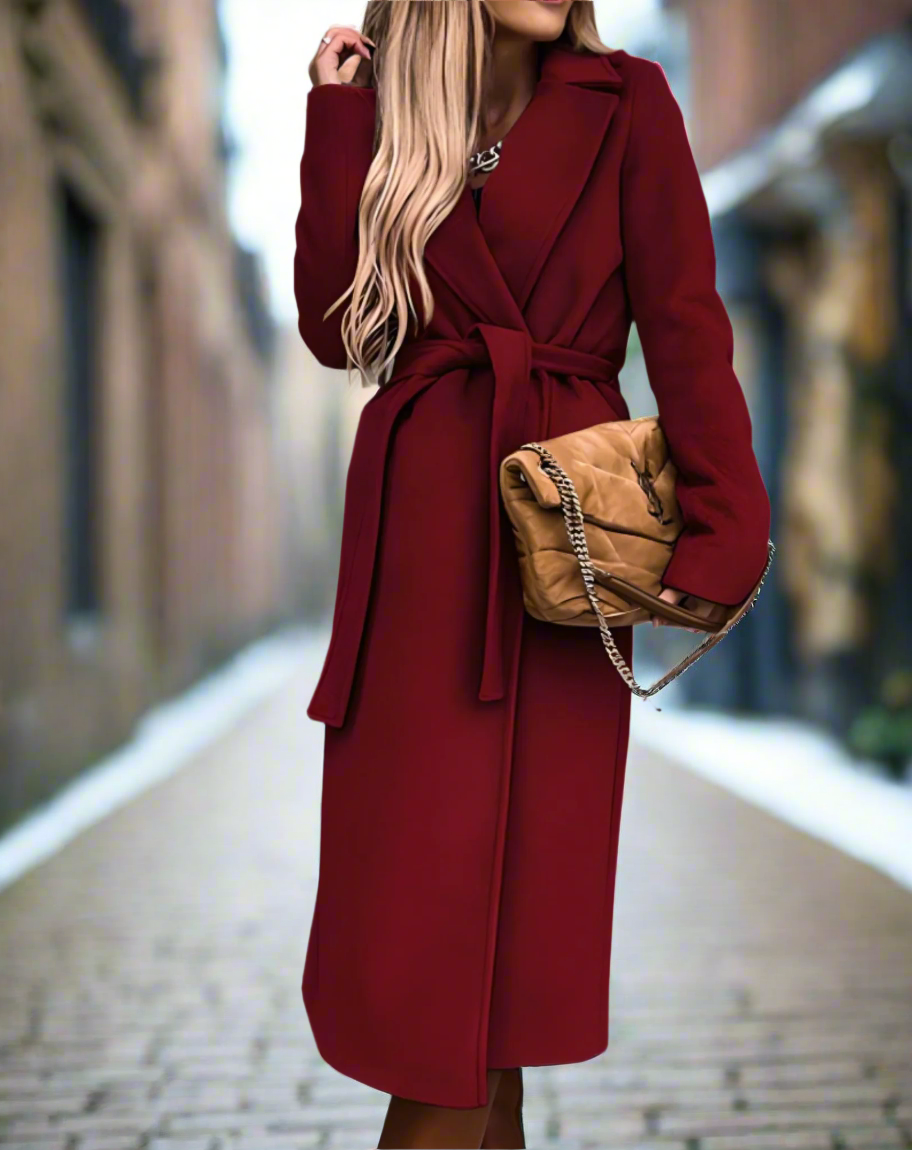 Eleganter Trenchcoat Damen Klassisch Tailliert