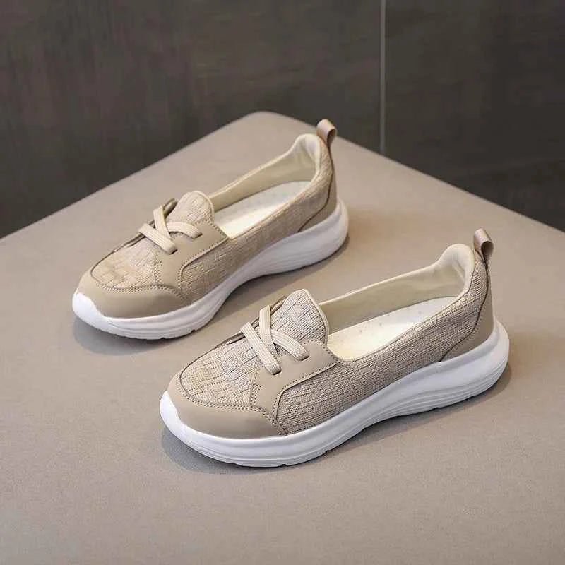Damen Halbschuhe Komfortabel Lederschuhe