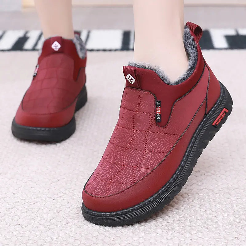 Damen Winterstiefel Bequem Orthopädisch