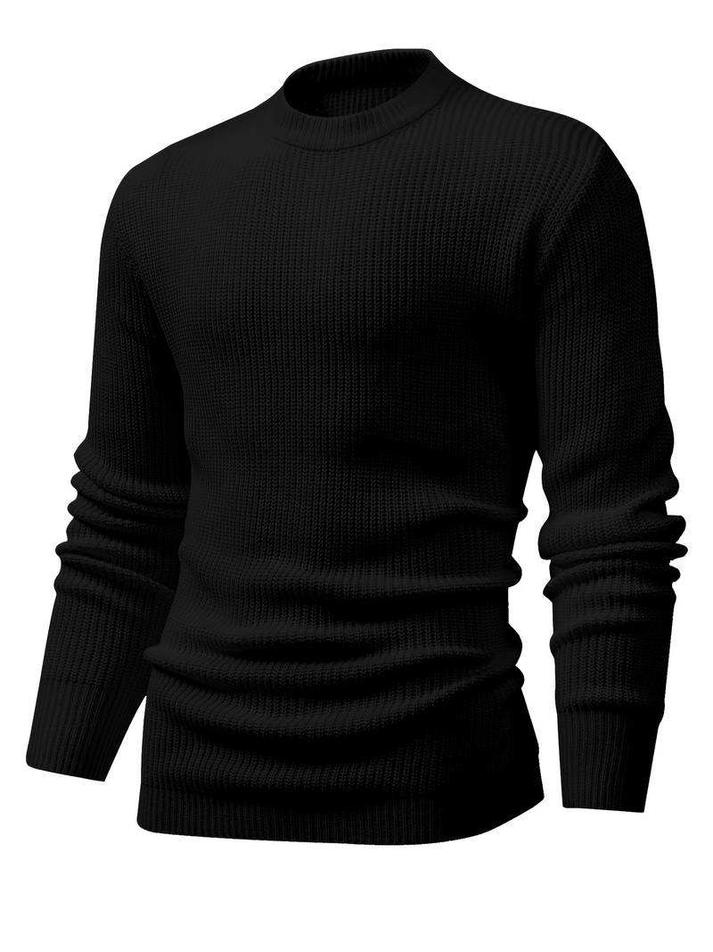 Lässiger Rundhals Pullover Casual Style
