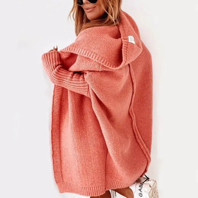 Damen Strickjacke Weich Bequem Alltagslook