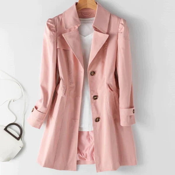 Praktische Knoop Jacke Damen