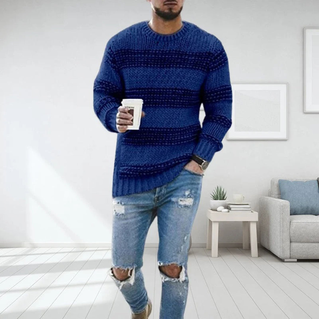 Herren Pullover Grobstrick Skandinavisch Chic
