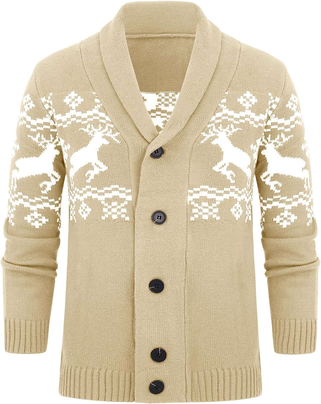 Bequeme Herrenstrickjacke Modern