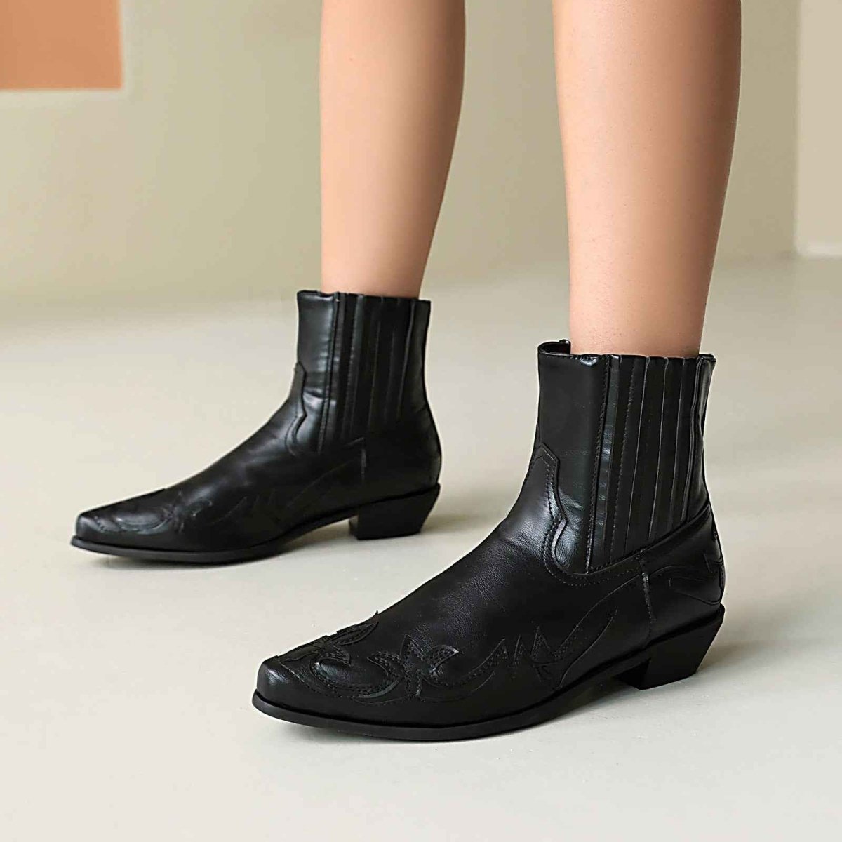 Western Stiefel Damen Schmal