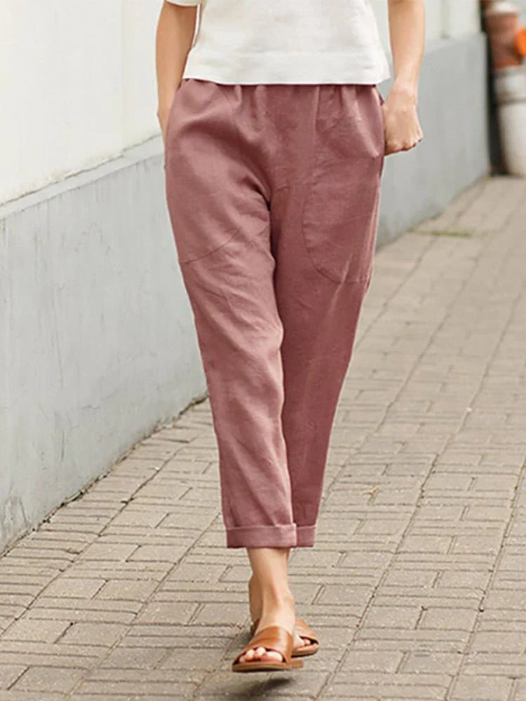 Elegante Damen-Hose Slim Fit