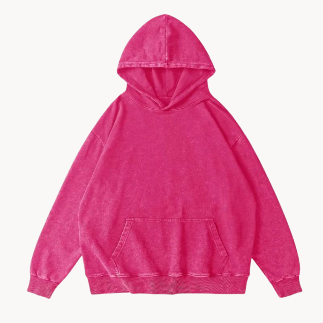 Kapuzenpullover Damen Baumwolle Bequem