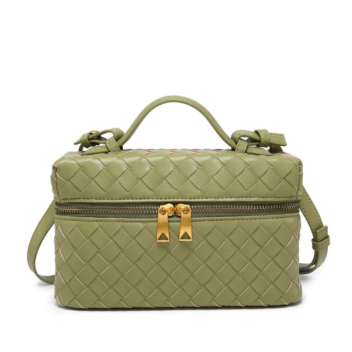 Stilvolle Damenhandtasche mit Textildesign