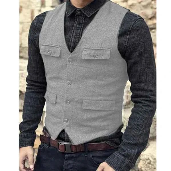 Stylische Herrenweste Modern Slimfit