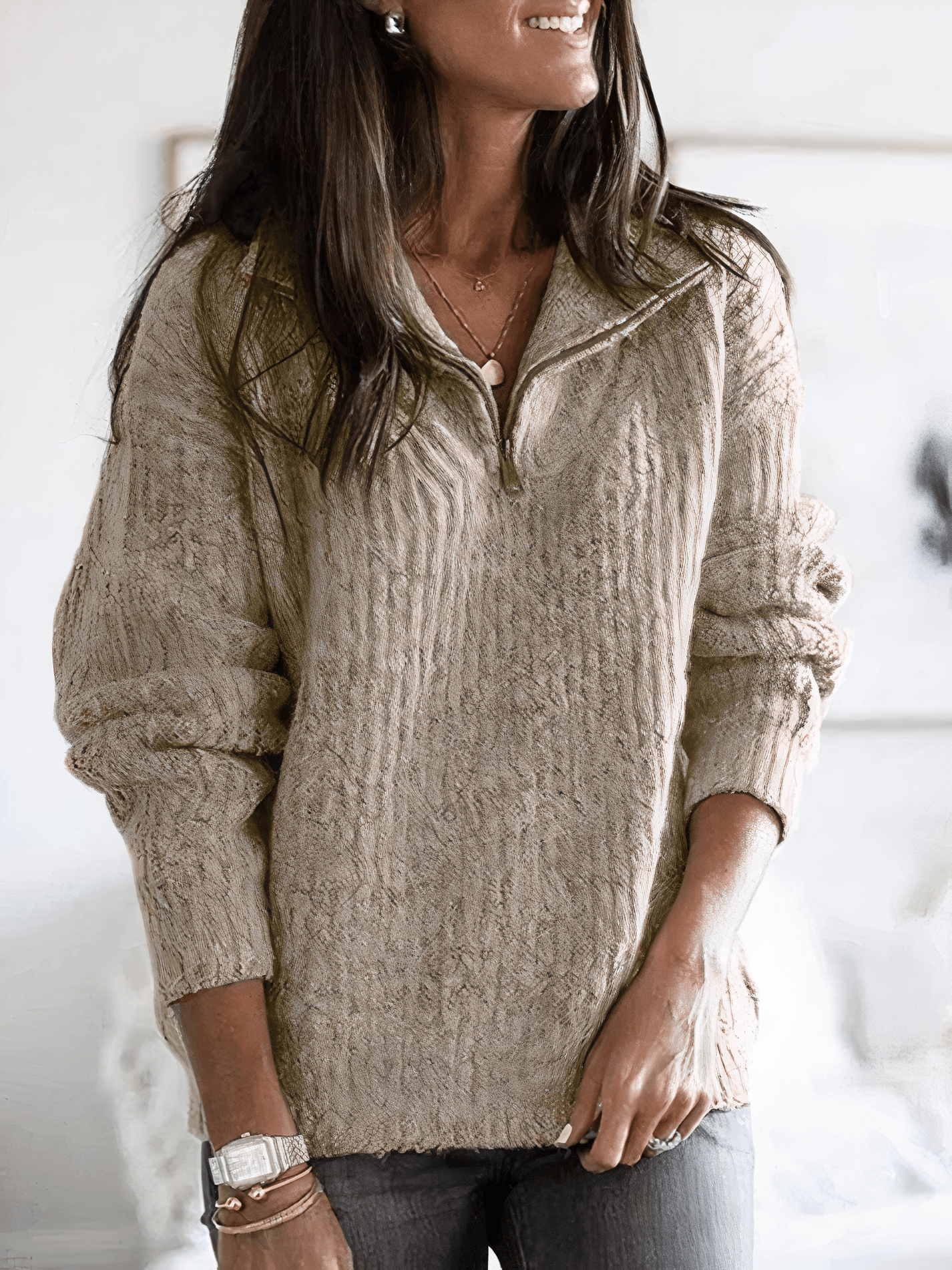 Stylischer Pullover Damen Elegant