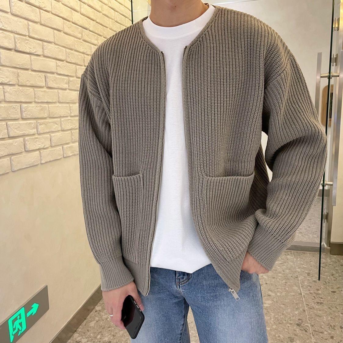 Bequemer Herren Cardigan Lässig Stil