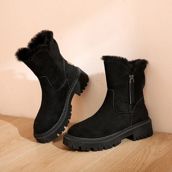 Kuschel Fleecestiefel Warm & Bequem