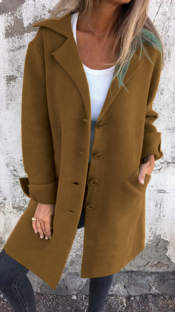 Stilvolle Damenjacke Button Down